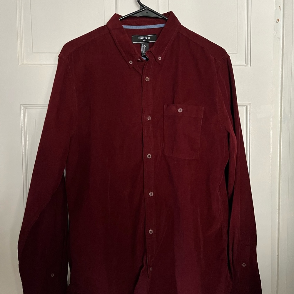 Forever 21 Long Sleeve Button